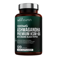 Ashwagandha Premium KSM 1200mg 120 Capsules