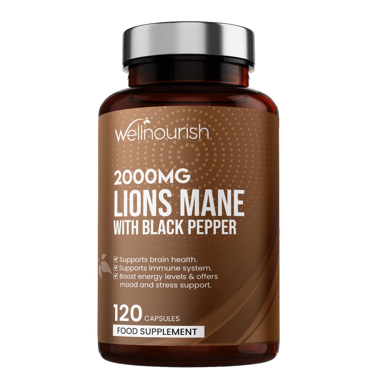 Lion's Mane 2000mg 120 Capsules