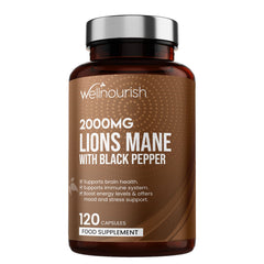 Lion's Mane 2000mg 120 Capsules