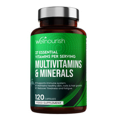 Multivitamin & Multiminerals (27 Essential Vitamins Per Serving) 120 Capsules