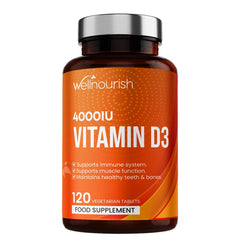 Vitamin D3 4000IU  120 Capsules