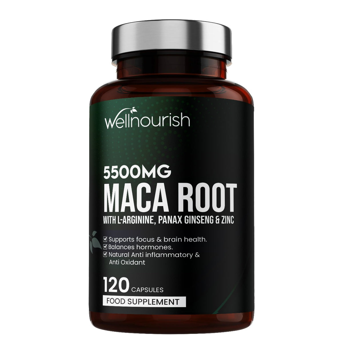 Maca Root 4000mg  120 Capsules
